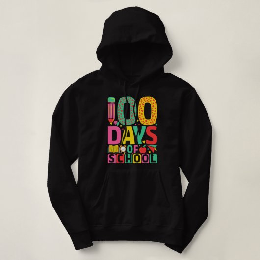 100日100日100日 パーカ (デザイン正面)