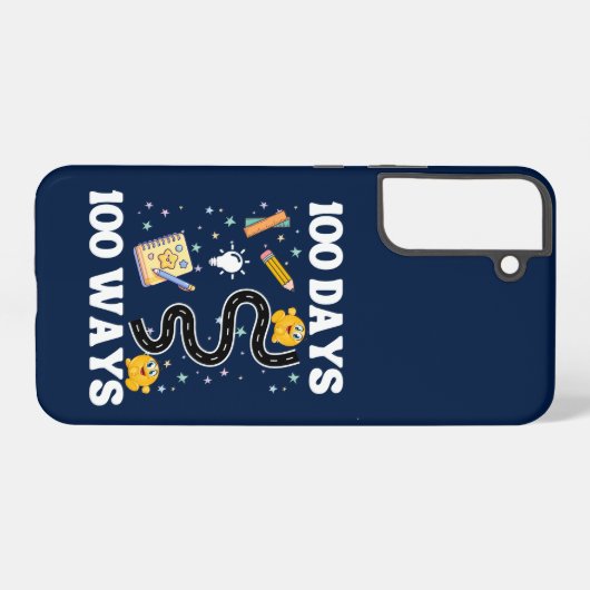 100日100 Way Samsung Galaxyケース (裏面横)