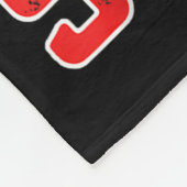 100日・オブ・スクール・ボーイズ100日目 フリースブランケット (角)