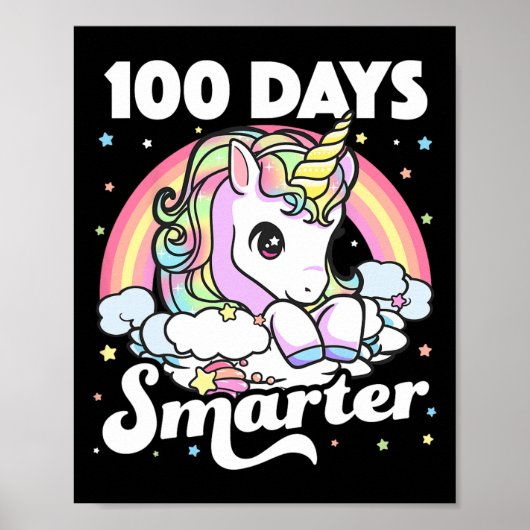 100日・オブ・スクール・ユニコーン・ガールズ先生100日目 ポスター (正面)