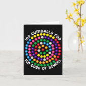 100日 カード (黄色い花)