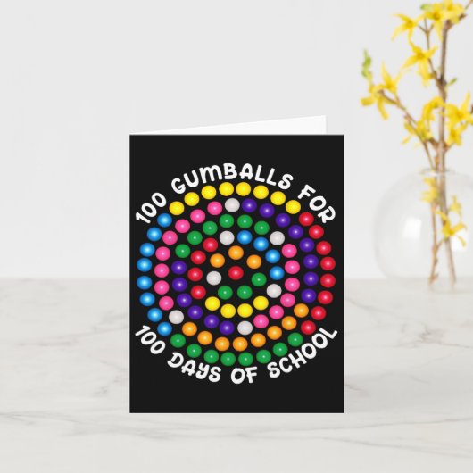 100日 カード (黄色い花)