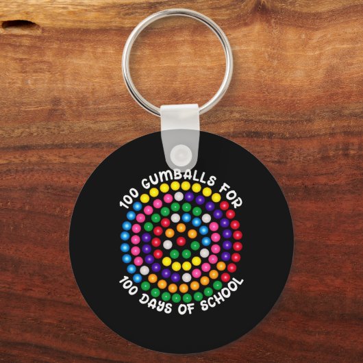 100日 キーホルダー (正面)