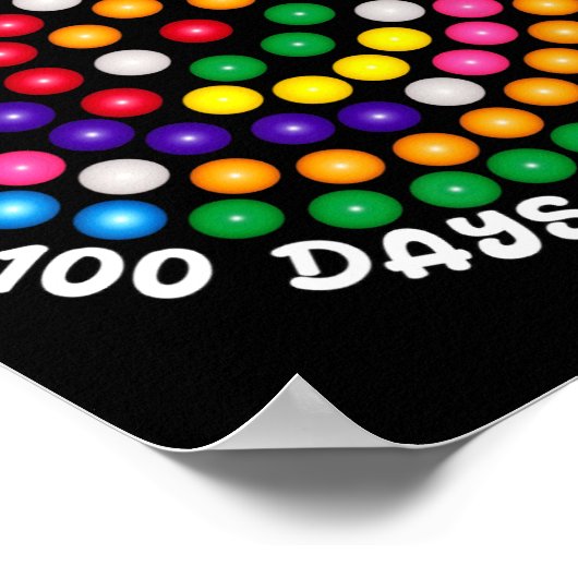 100日 ポスター (角)