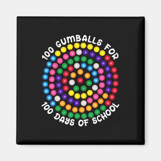 100日 マグネット (正面)