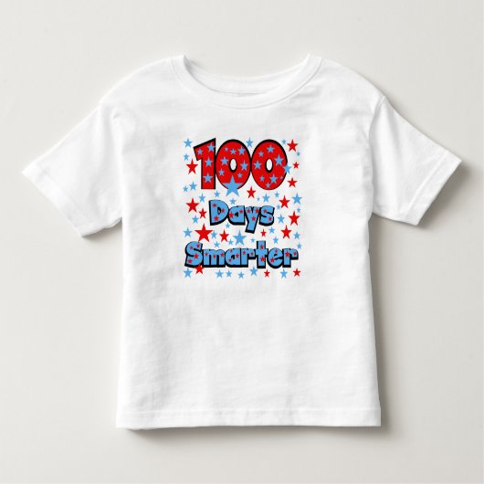 100日 頭が切れる トドラーTシャツ (正面)