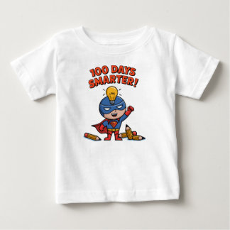 100日 頭が切れる ベビーTシャツ