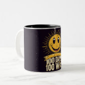 100日、100勝、マグカップ ツートーンマグカップ (正面左)