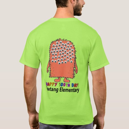 100日- Paxtang Tシャツ (裏面)