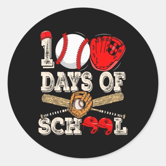 100日Bysell 100th Day ラウンドシール (正面)