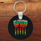 100日Tee Kids 100Th Day Of School Co キーホルダー (正面)