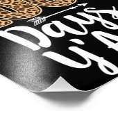 100日Y&39；すべての先生または学生100日目 フォトプリント            (角)