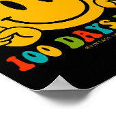 100日Y'all先生学生100日Scho ポスター (角)