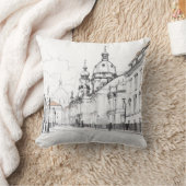 100本の尖塔を持つ街への心地よい献上品 クッション (ブランケット)