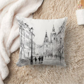 100本の尖塔を持つ街への心地よい献上品 クッション (ブランケット)