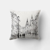 100本の尖塔を持つ街への心地よい献上品 クッション (裏面)