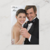 100枚の写真挿入カード 紙質/サイズ/形状オプション - エンクロージャーカード (裏面)