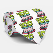 100歳お誕生日ケーキ ネクタイ (ロール)