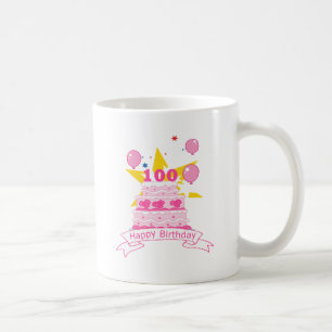 100歳のお誕生日ケーキ コーヒーマグカップ