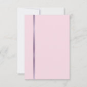 100歳の宝石のようなおめでたいリボンとボウの誕生日 招待状 (裏面)