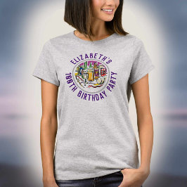 100歳の誕生日お祝いTシャツ Tシャツ