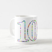 100歳の誕生日のマグカップ コーヒーマグカップ (正面左)