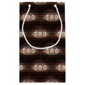 100歳の誕生日を祝うマルケの灯 スモールペーパーバッグ (裏面)