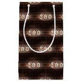 100歳の誕生日を祝うマルケの灯 スモールペーパーバッグ (正面)