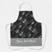 100歳の誕生日パーティギフトパーソナライズされたズ エプロン (正面)