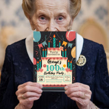 100歳の誕生日パーティー100歳お祝い