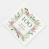 100歳の誕生日ピンクの紫陽花 (コーナー)