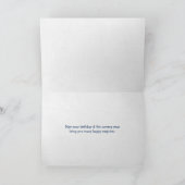 100歳の誕生日メッセージ(ボトル) カード (内部)