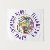 100歳の誕生日記念タペストリー タペストリー (正面(横))