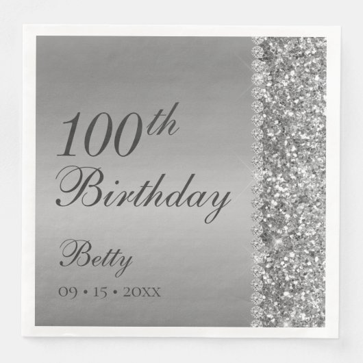 100歳の誕生日 エレガント (正面)