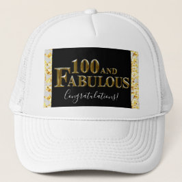 100歳の誕生日 キャップ