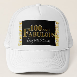 100歳の誕生日 キャップ
