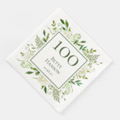 100歳の誕生日 白いアジサイ (コーナー)