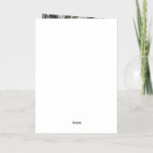 100歳の誕生日 | 花の誕生日カード 箔グリーティングカード (裏面)