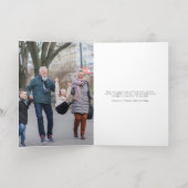 100歳の誕生日 | 花の誕生日カード 箔グリーティングカード (内側レイダウン)