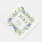 100歳の誕生日 青いアジサイ (コーナー)