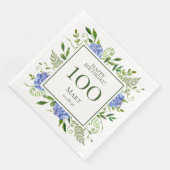 100歳の誕生日 青いアジサイ (コーナー)