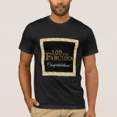 100歳の誕生日 Tシャツ (正面)