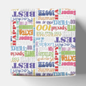 100歳ユニークの誕生日パーティーのプレゼント フェイバーボックス (上部)