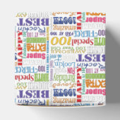 100歳ユニークの誕生日パーティーのプレゼント フェイバーボックス (上部)