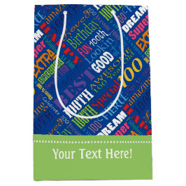 100歳ユニークの誕生日パーティーのプレゼント ミディアムペーパーバッグ