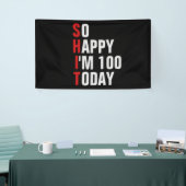 100歳100歳のバナー/背景  横断幕 (トレードショー)