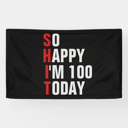 100歳100歳のバナー/背景  横断幕 (横)