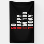 100歳100歳のバナー/背景  横断幕 (縦)