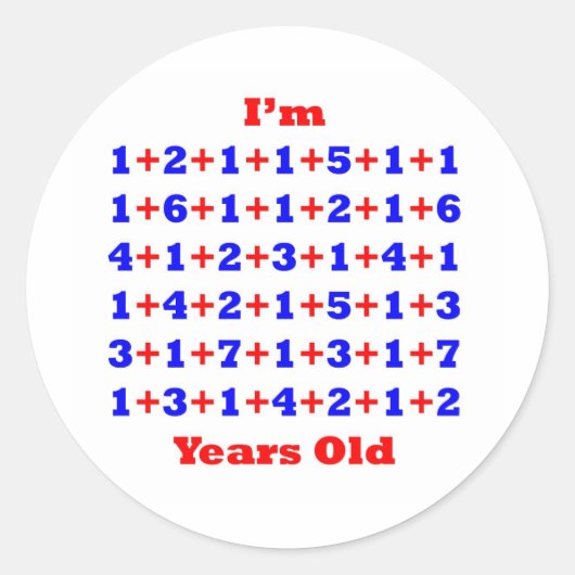 100歳！ ラウンドシール (正面)