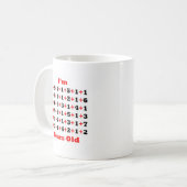 100歳! Blkの赤 コーヒーマグカップ (正面左)